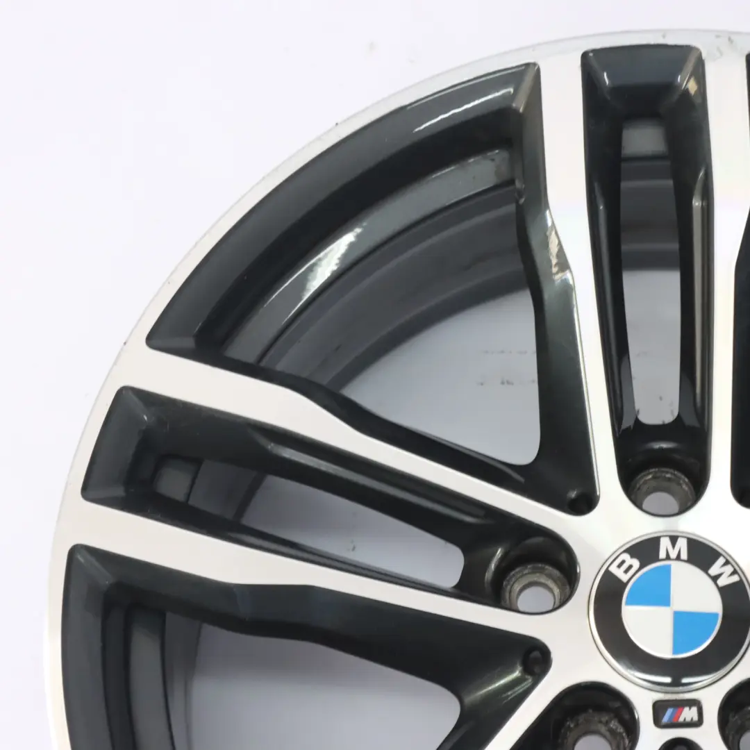 BMW F30 F31 F32 Grau Alu Felge Alufelge 19" M Doppelspeiche 704 ET:36 7856710