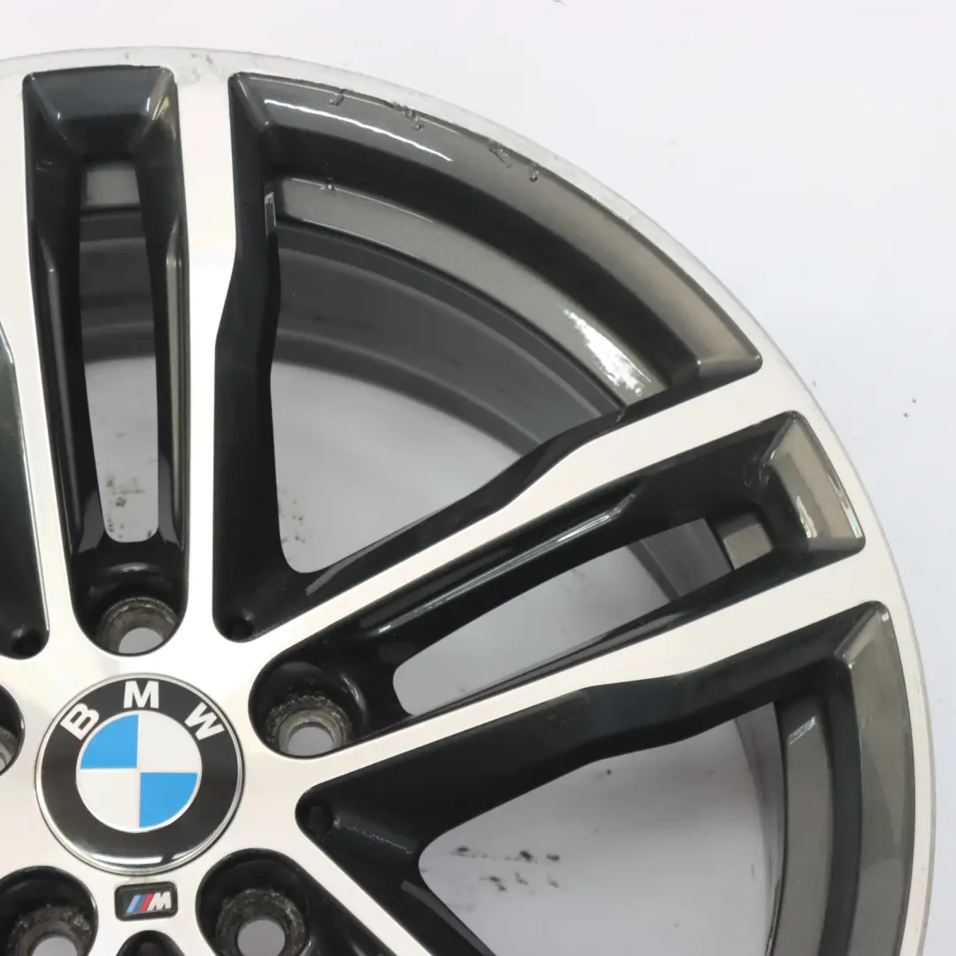 BMW F30 F31 F32 Grau Alu Felge Alufelge 19" M Doppelspeiche 704 ET:36 7856710