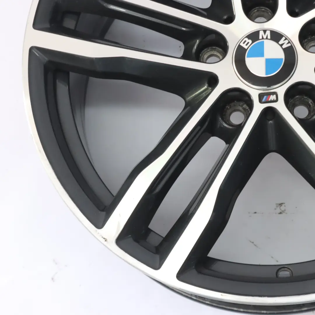 BMW F30 F31 F32 Grau Alu Felge Alufelge 19" M Doppelspeiche 704 ET:36 7856710