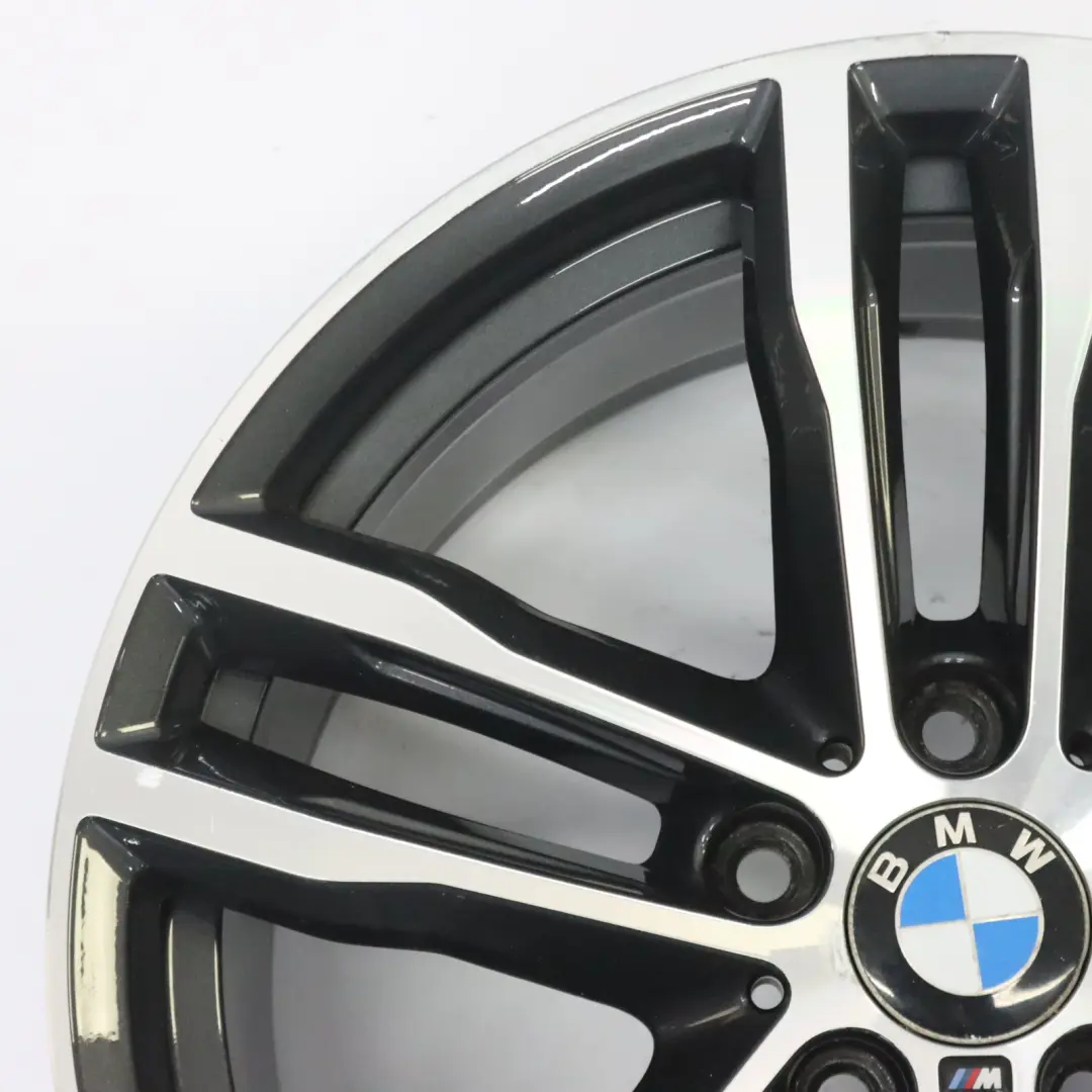 BMW F30 F31 F32 Rear Alloy Wheel Rim 19" ET:47 8,5J M Double Spoke 704 7856711