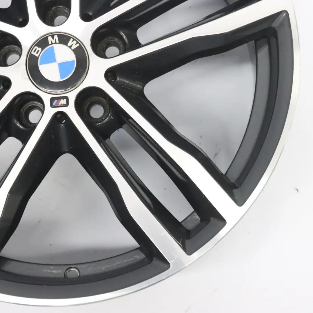 BMW F30 F31 F32 Rear Alloy Wheel Rim 19" ET:47 8,5J M Double Spoke 704 7856711