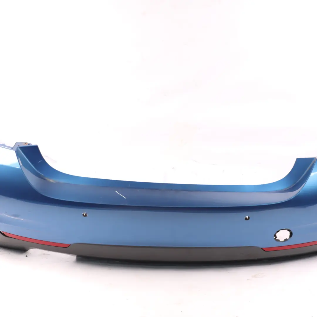 BMW F32 F33 M Sport Rear Bumper Trim Panel PDC Estorilblau Blue Metallic - B45