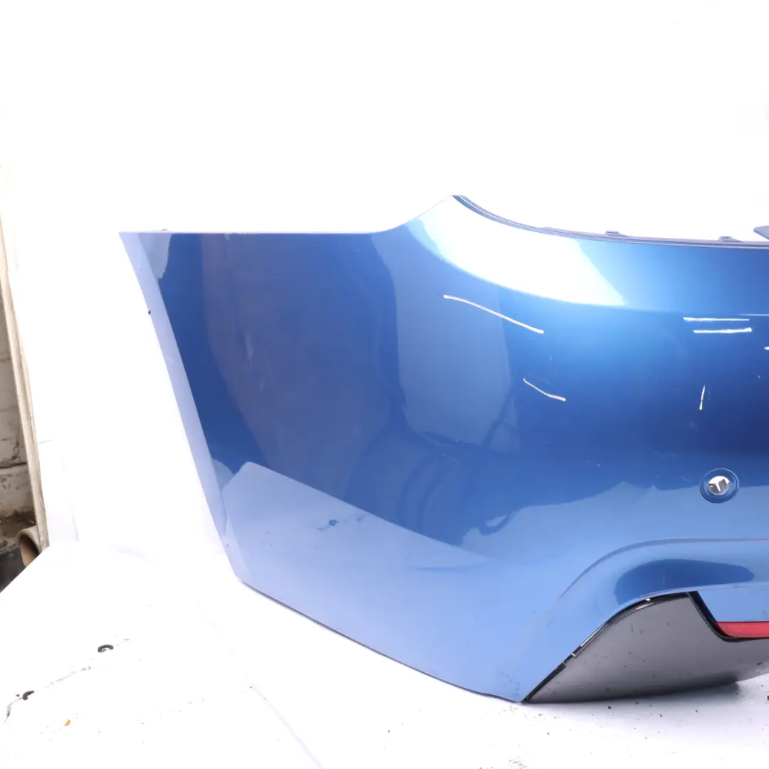 BMW F32 F33 M Sport Rear Bumper Trim Panel PDC Estorilblau Blue Metallic - B45