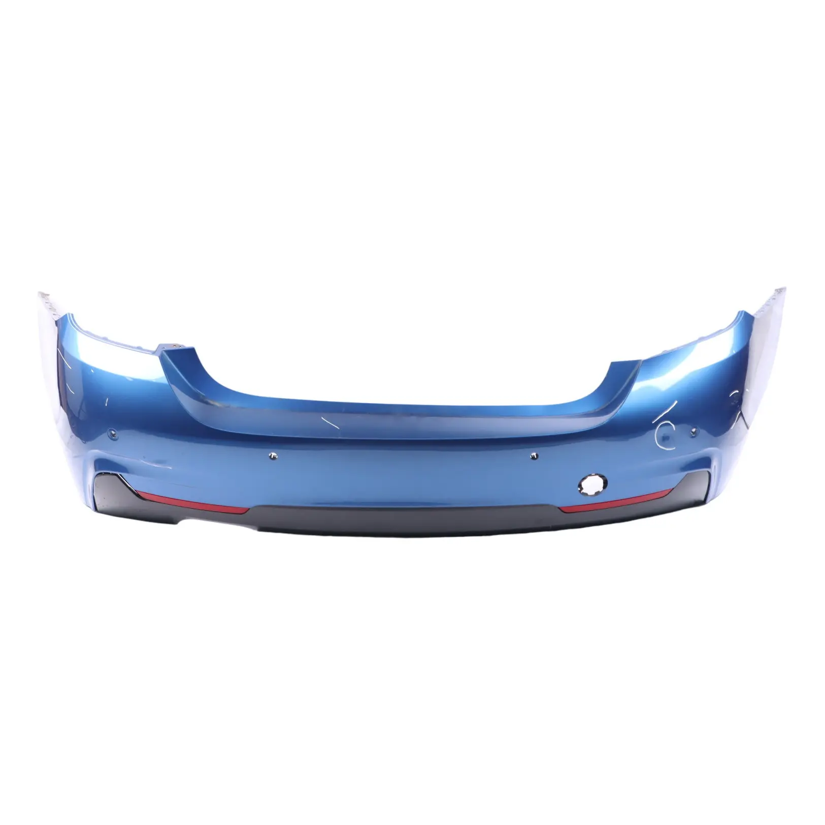 BMW F32 F33 M Sport Rear Bumper Trim Panel PDC Estorilblau Blue Metallic - B45