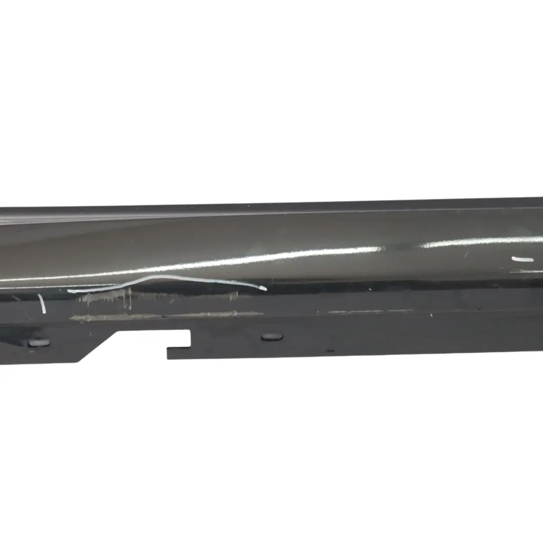 BMW G30 F90 M5 Side Skirt Sill Strip Right O/S Black Sapphire Metallic - 475