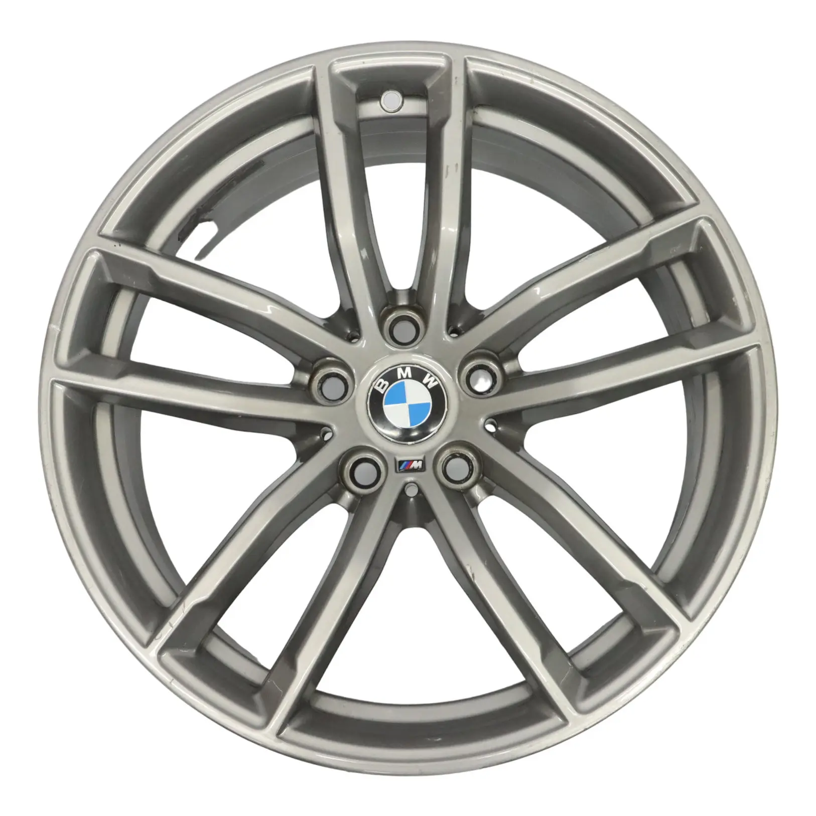 BMW G30 Jante alliage gris ferrique 18" 8J ET:30 Double rayon 662M 8093405