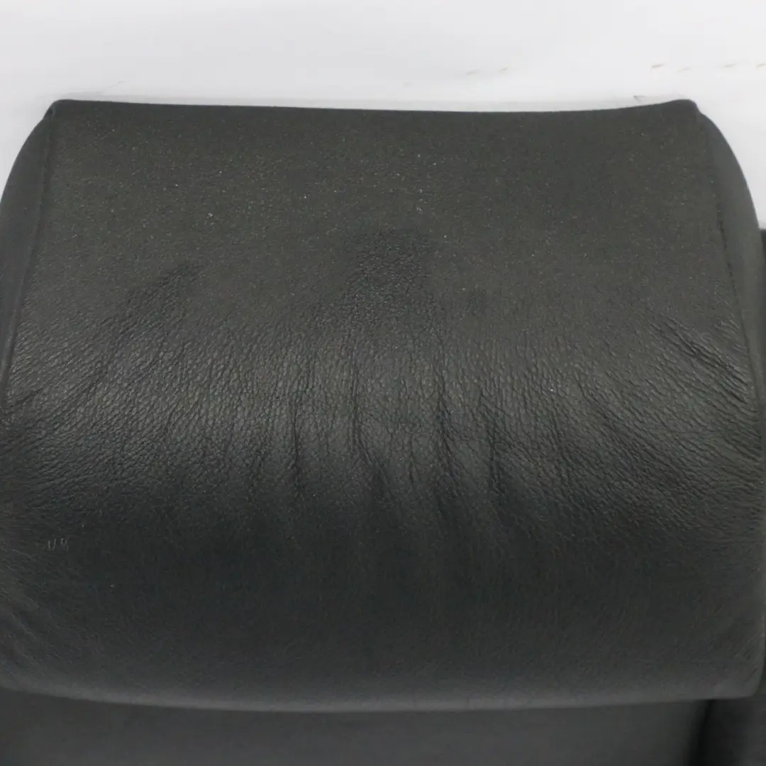 BMW E38 Respaldo Asiento Trasero Izquierdo Funda Respaldo Cuero Negro