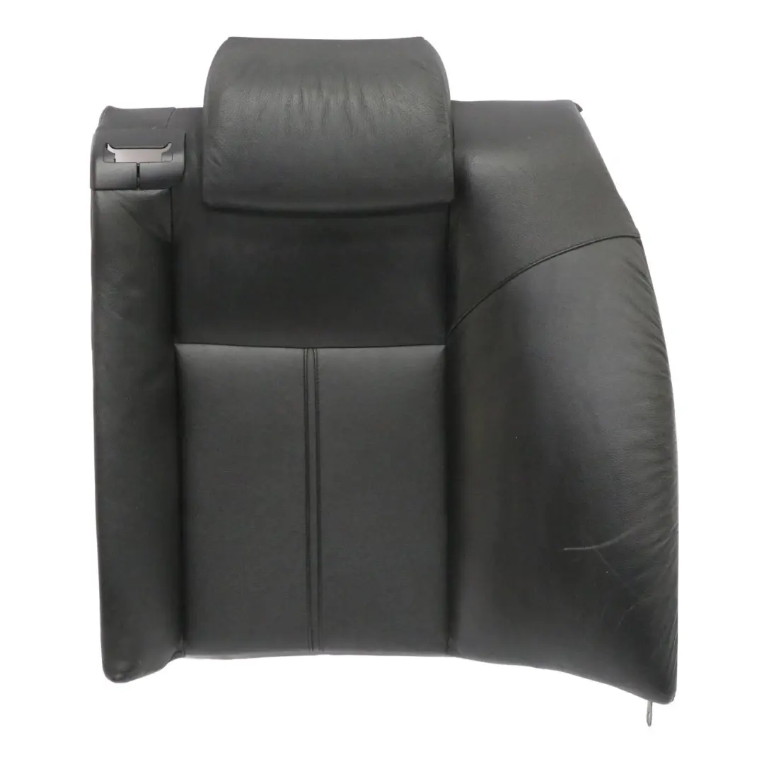 BMW E38 Respaldo Asiento Trasero Izquierdo Funda Respaldo Cuero Negro