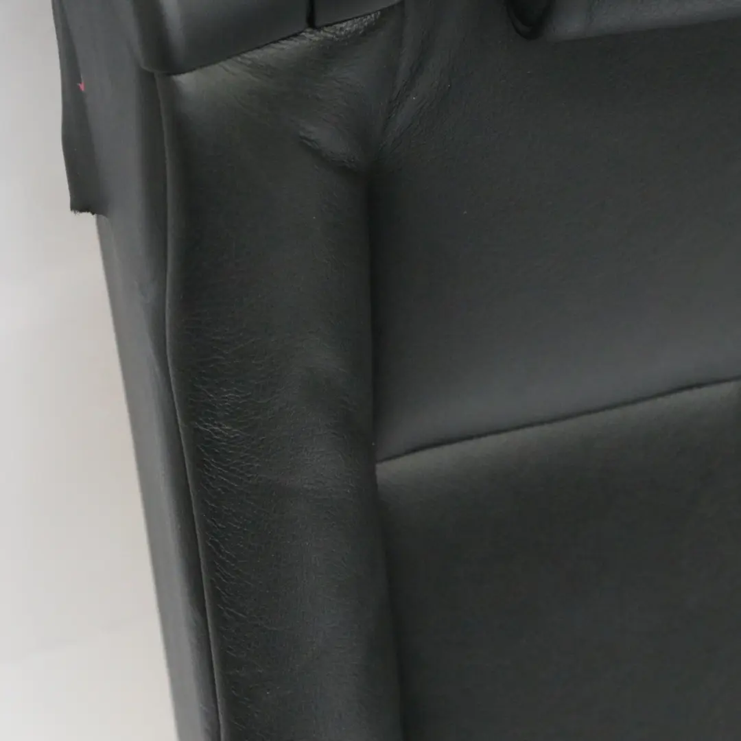 BMW E38 Respaldo Asiento Trasero Izquierdo Funda Respaldo Cuero Negro