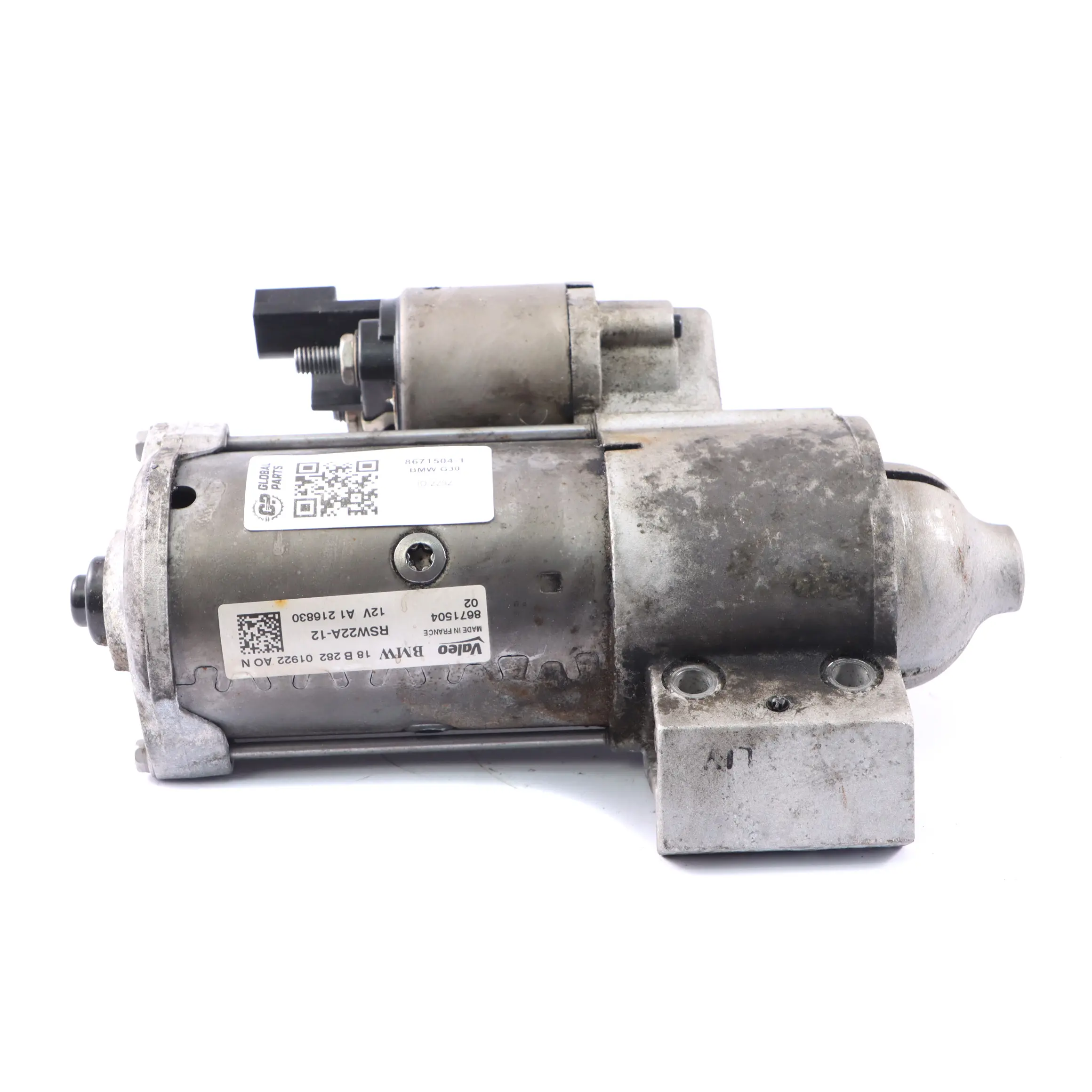 Motor de arranque BMW G20 G21 G30 G32GT G01 G05 Motor de arranque Valeo 8671504