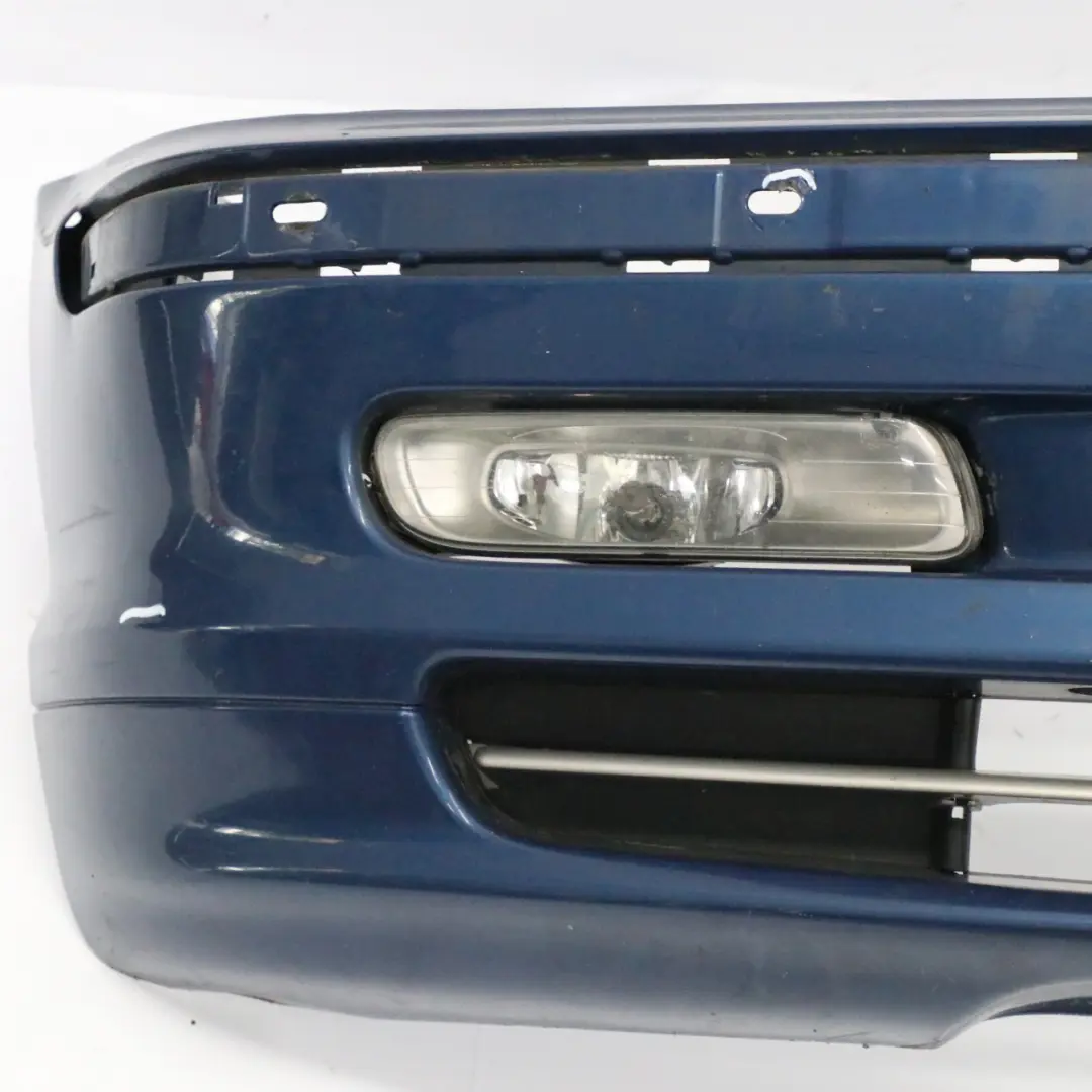 BMW E46 Saloon Touring Front Bumper Trim Panel Topasblau Blue Metallic - 364