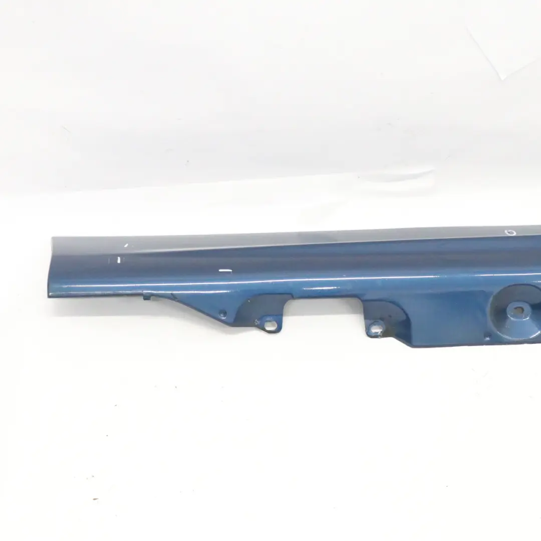 BMW E46 Faldón lateral derecho Panel de patada Topasblau Azul metalizado - 364