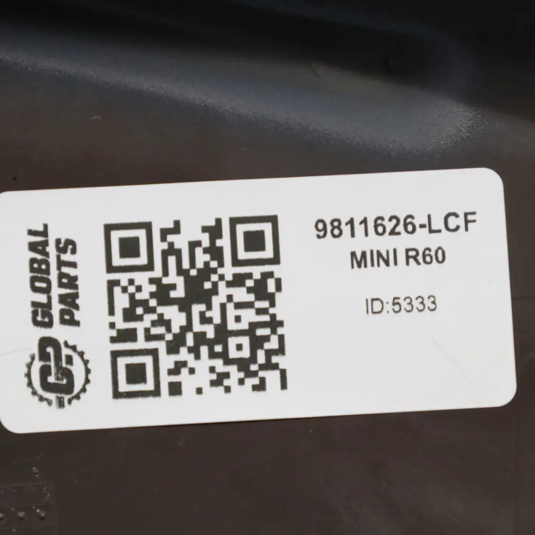 Mini R60 Aileron Arrière Couvercle Coffre Panneau Lumière Café - B19 9811626