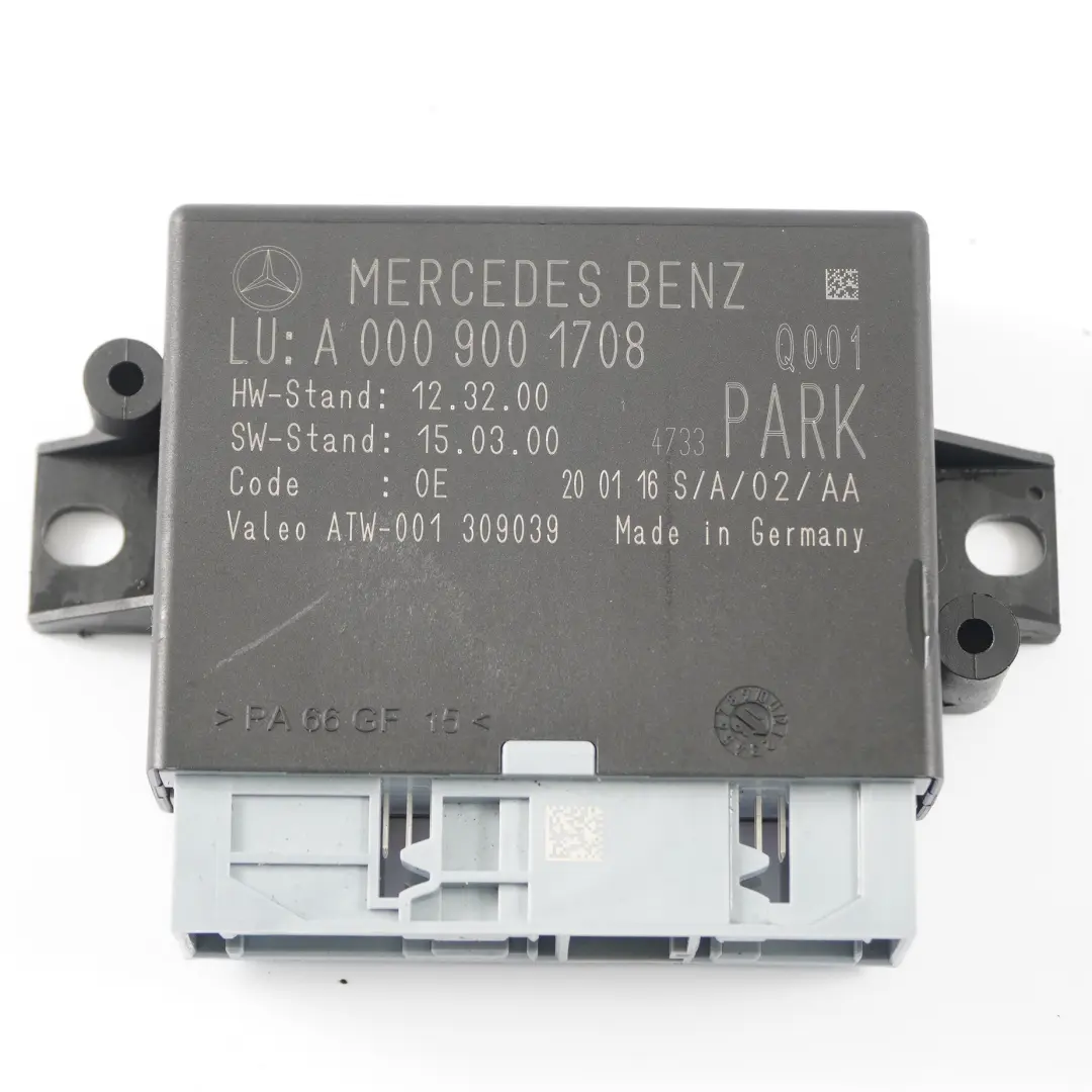 Parkmodul Mercedes C117 W176 W246 W447 PDC Sensor Steuergerät A0009001708