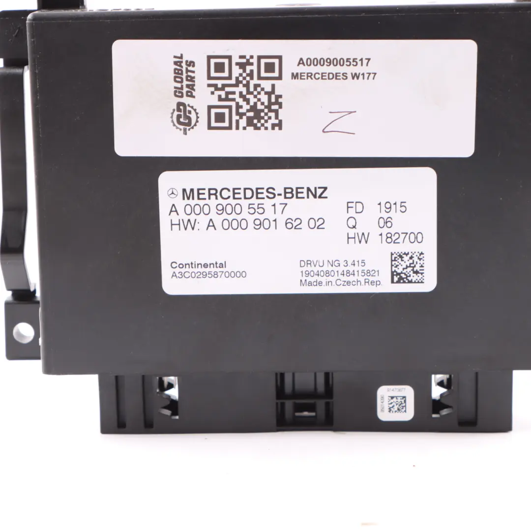 Mercedes W177 W205 W238 W257  ECU Sterownik Skrzynie Biegów A0009005517