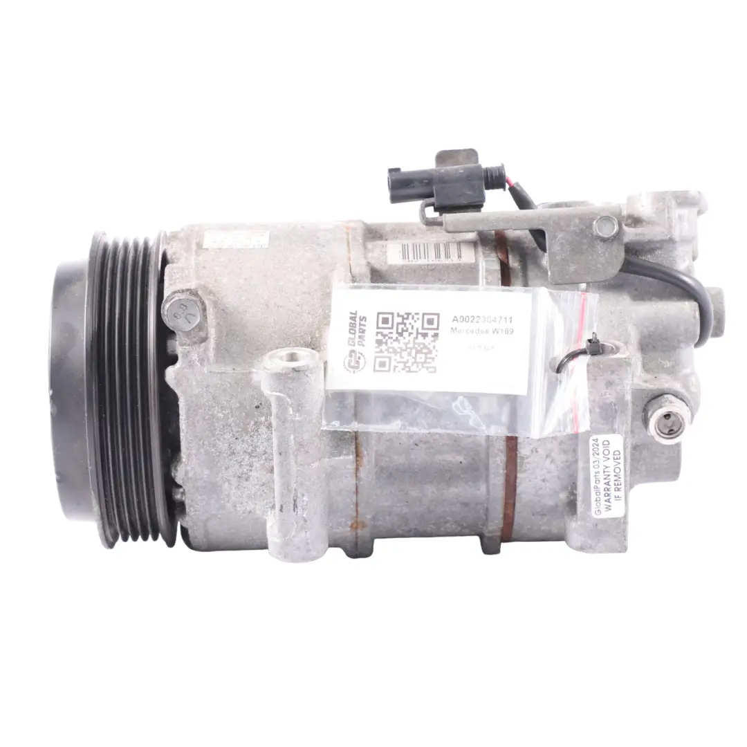  Compresor Aire Acondicionado Mercedes W169 W245 Gasolina M266 A/C A0022304711