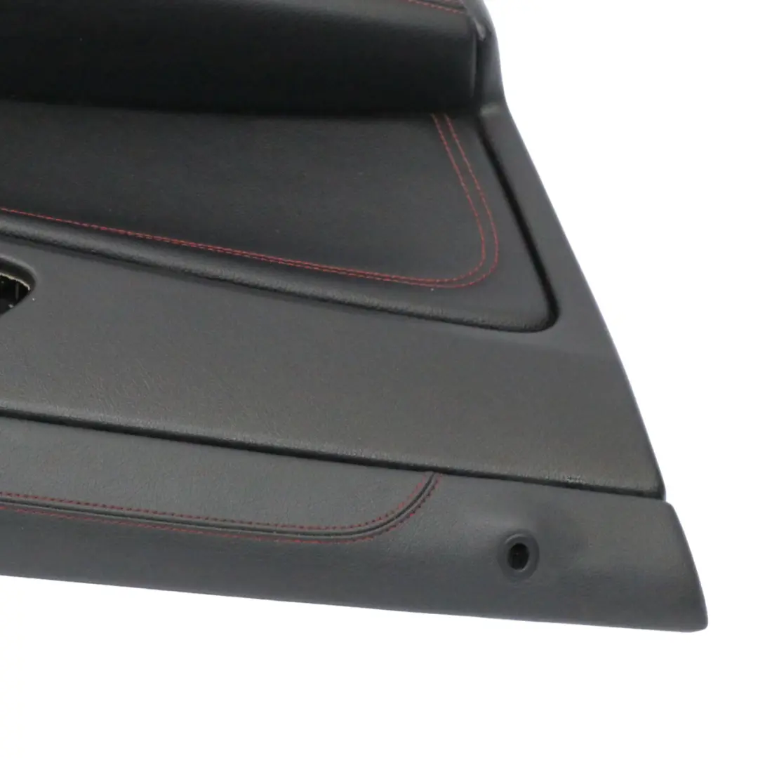 Mercedes CLA C117 Door Card Cover Front Left N/S Trim Panel Black Leather