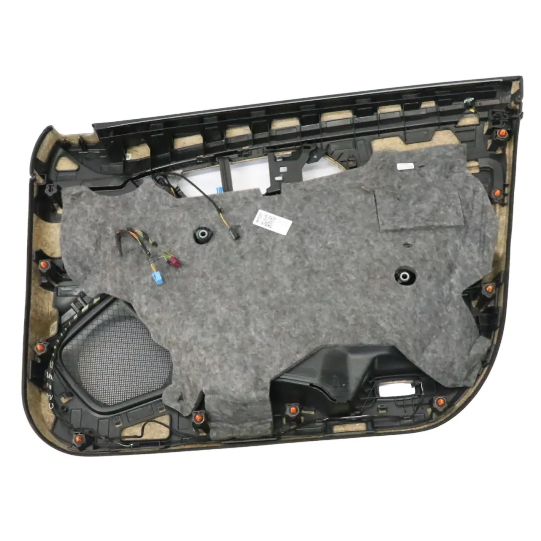 Mercedes CLA C117 Door Card Cover Front Left N/S Trim Panel Black Leather