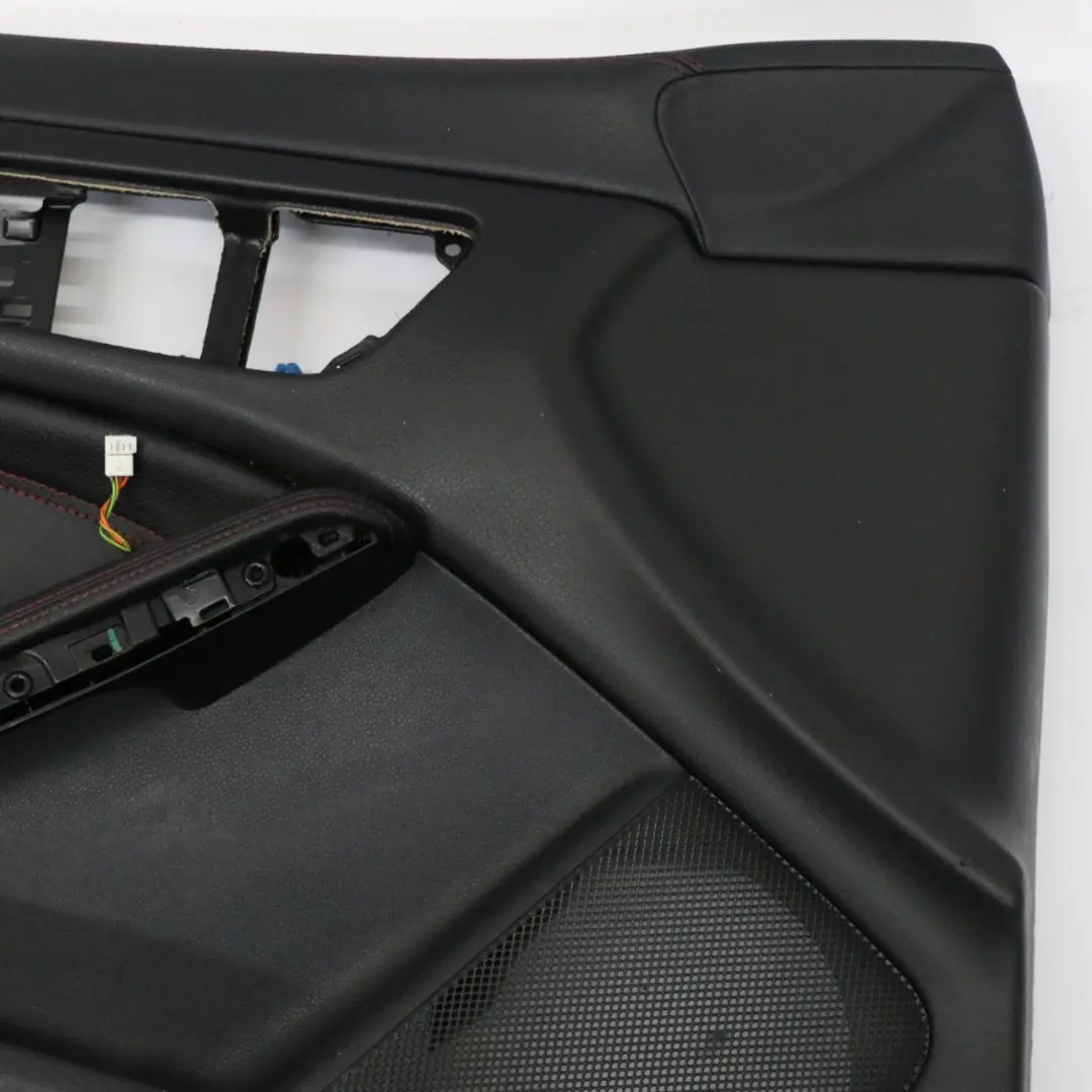 Mercedes CLA C117 Door Card Cover Front Left N/S Trim Panel Black Leather