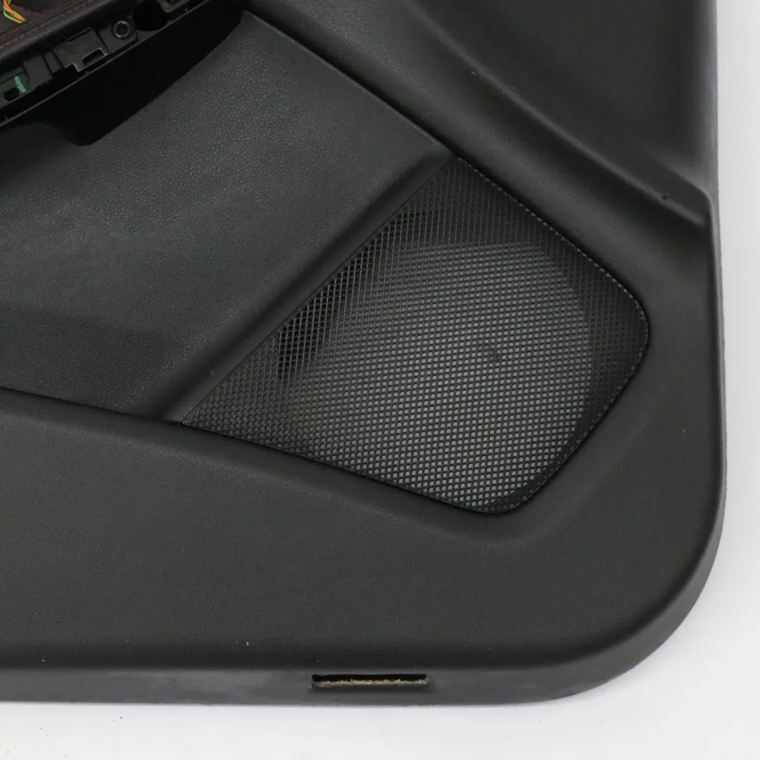 Mercedes CLA C117 Door Card Cover Front Left N/S Trim Panel Black Leather