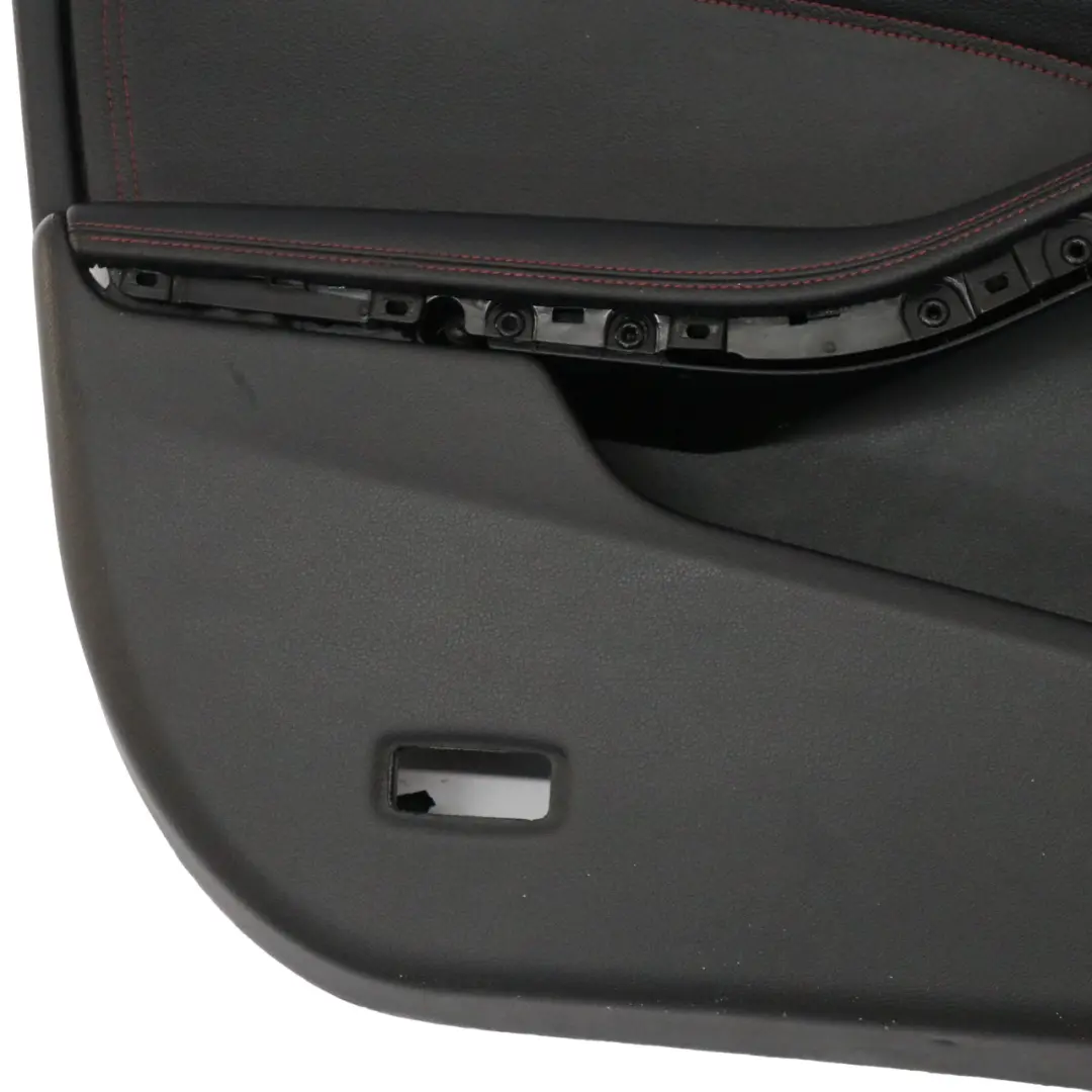 Mercedes CLA C117 Door Card Cover Front Left N/S Trim Panel Black Leather