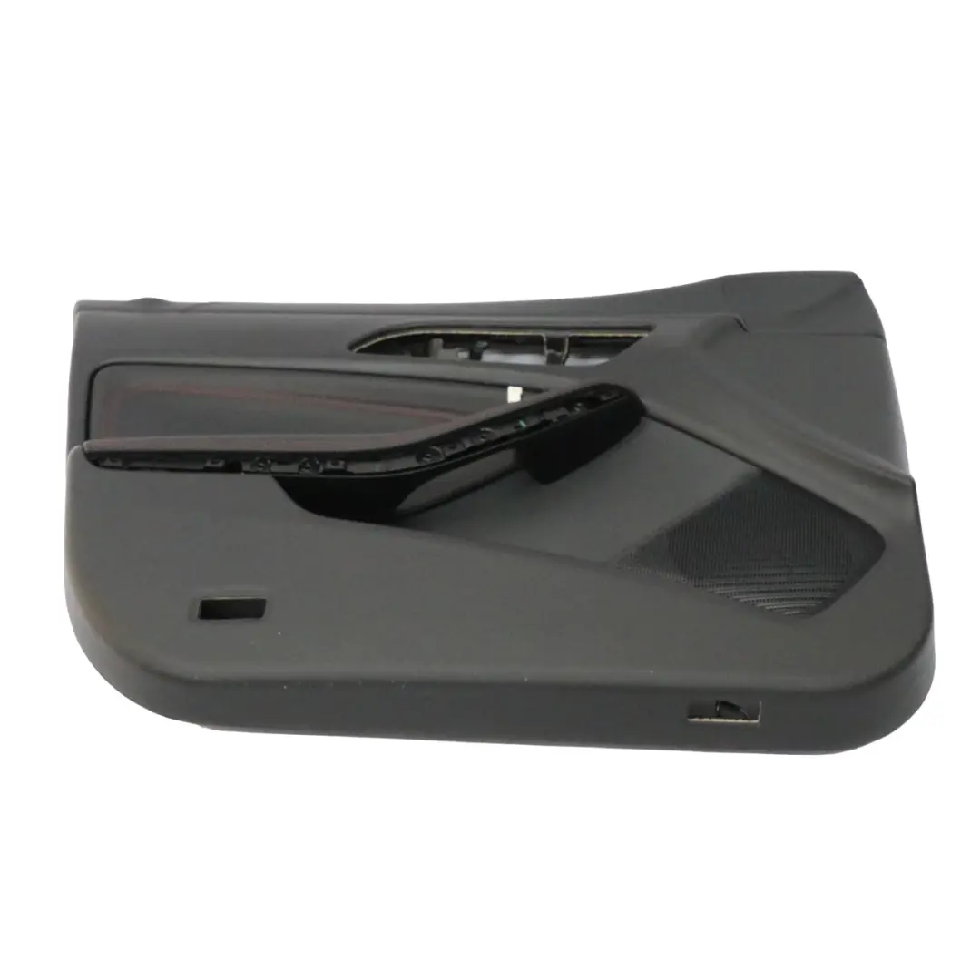 Mercedes CLA C117 Door Card Cover Front Left N/S Trim Panel Black Leather
