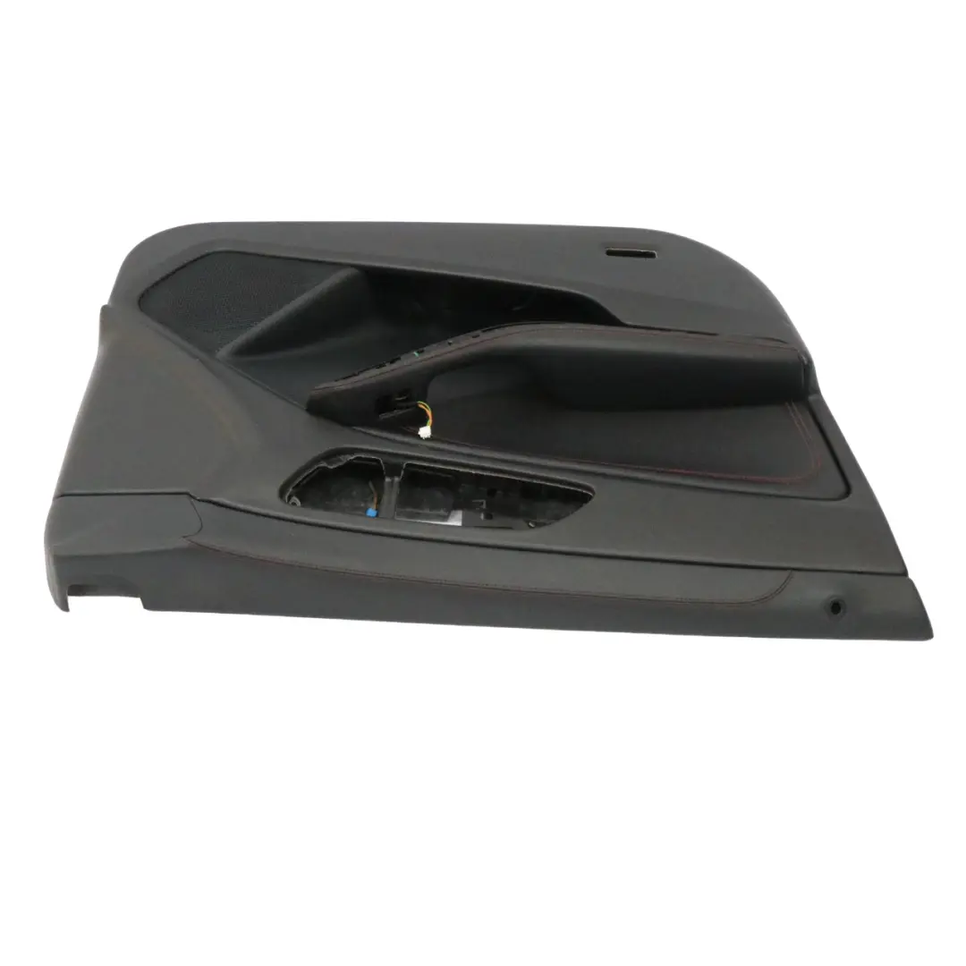 Mercedes CLA C117 Door Card Cover Front Left N/S Trim Panel Black Leather