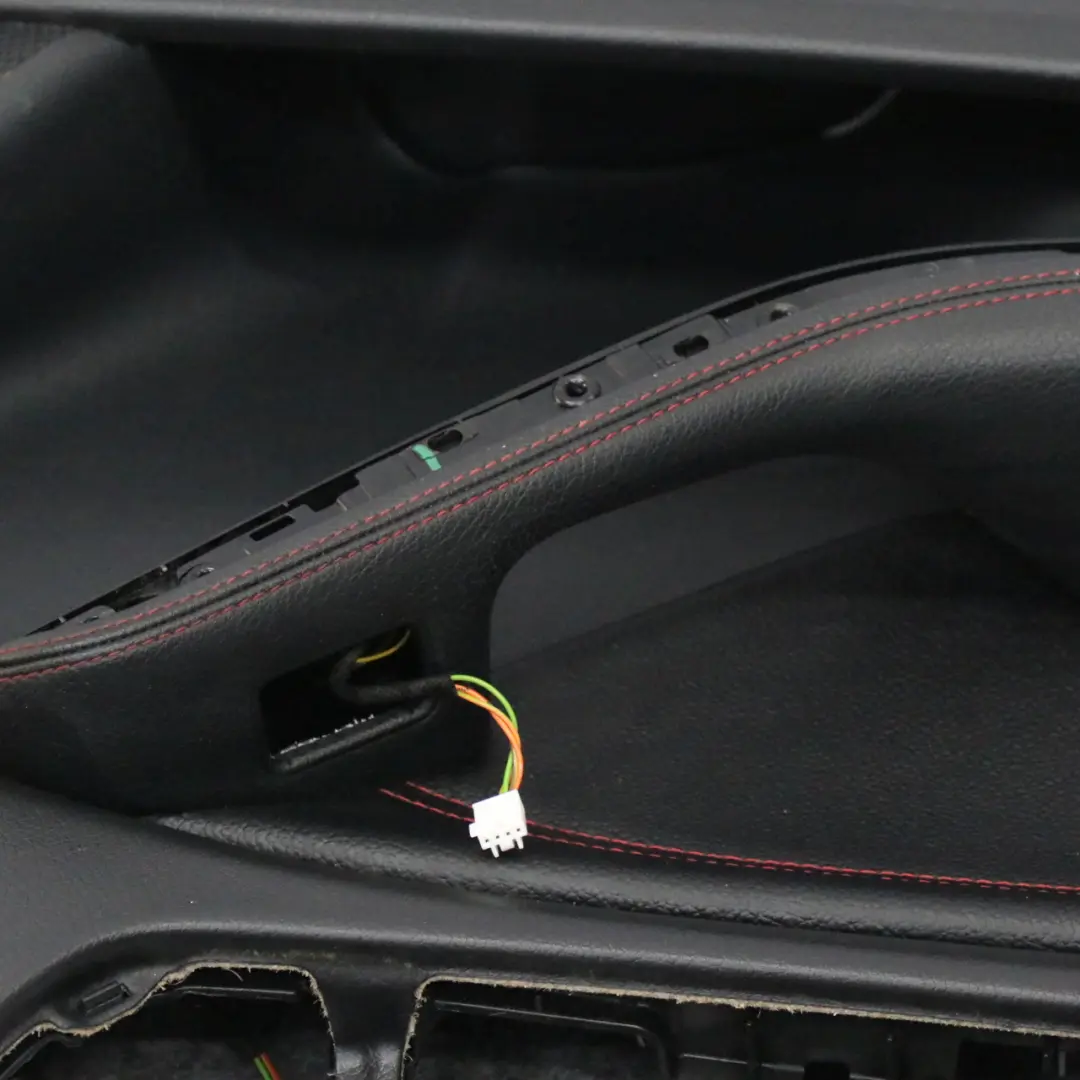 Mercedes CLA C117 Door Card Cover Front Left N/S Trim Panel Black Leather