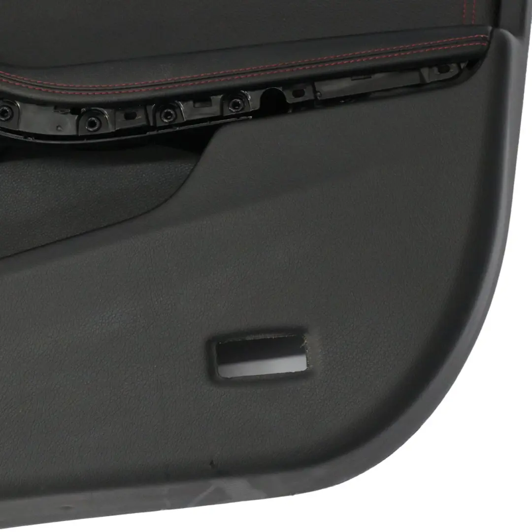 Mercedes CLA C117 Door Card Cover Front Right O/S Trim Panel Black Leather