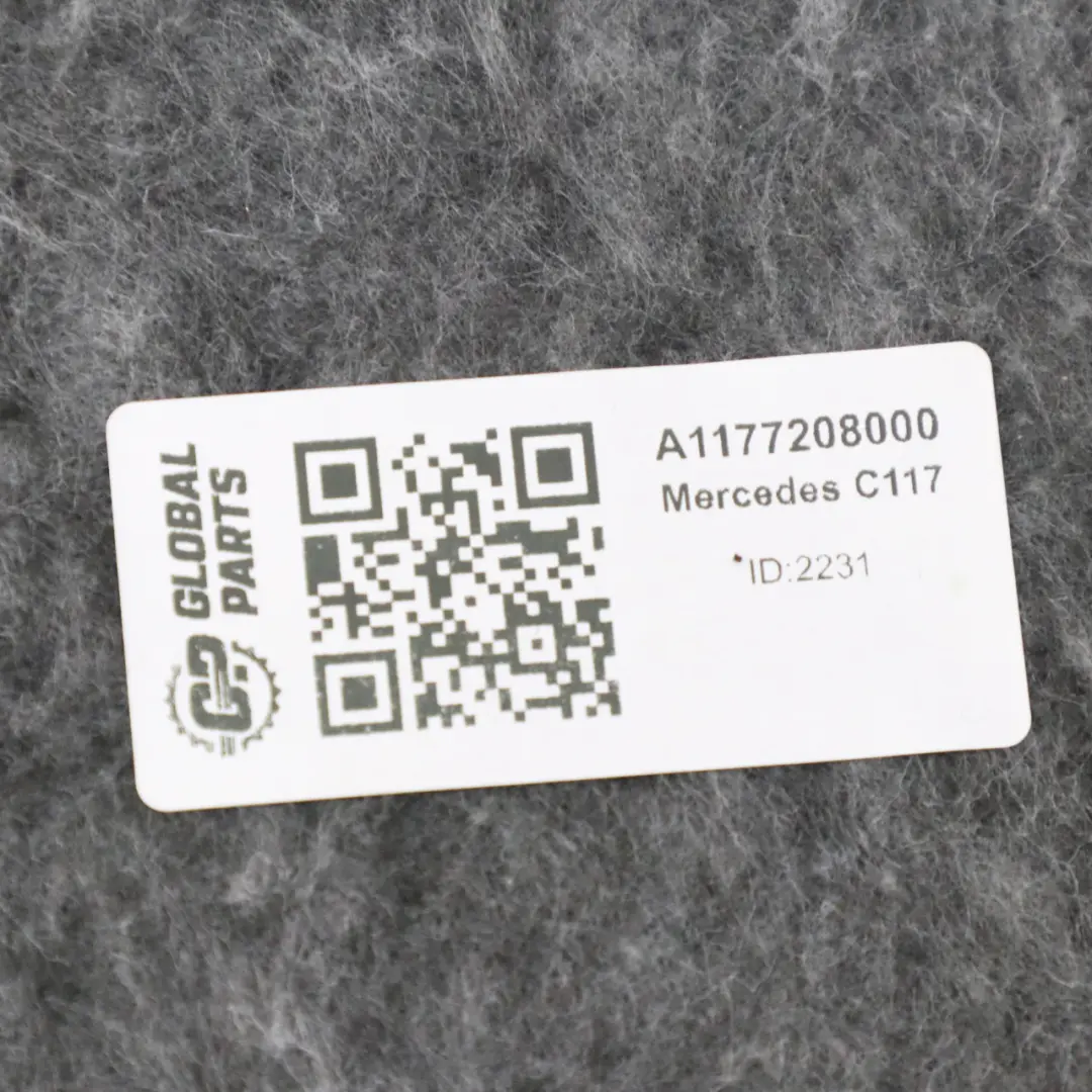 Mercedes CLA C117 Door Card Front Right O/S Lining Panel Leather Black
