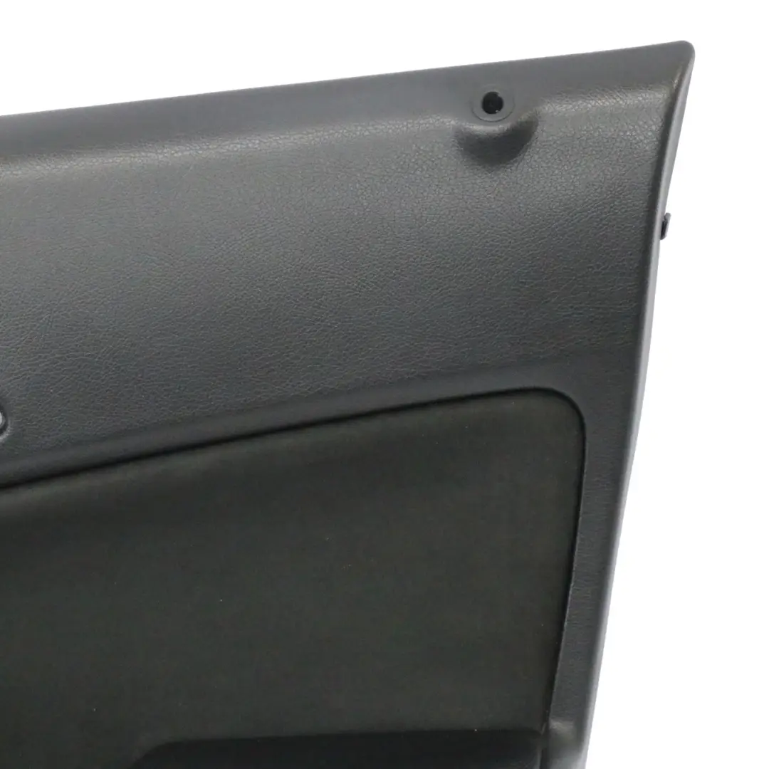 Mercedes C117 Door Card Front Right O/S Trim Panel Cover Lining Leather Black