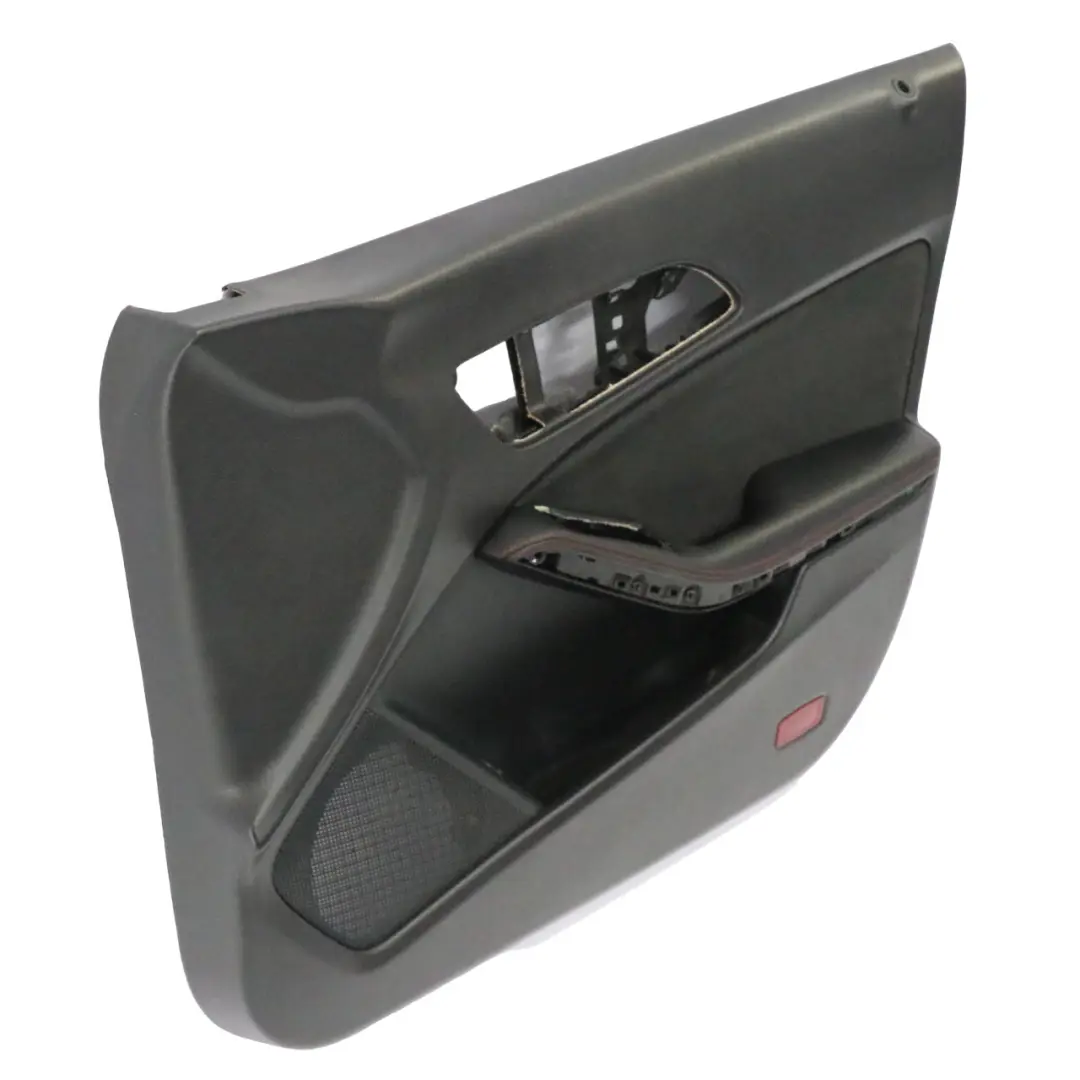 Mercedes C117 Door Card Front Right O/S Trim Panel Cover Lining Leather Black