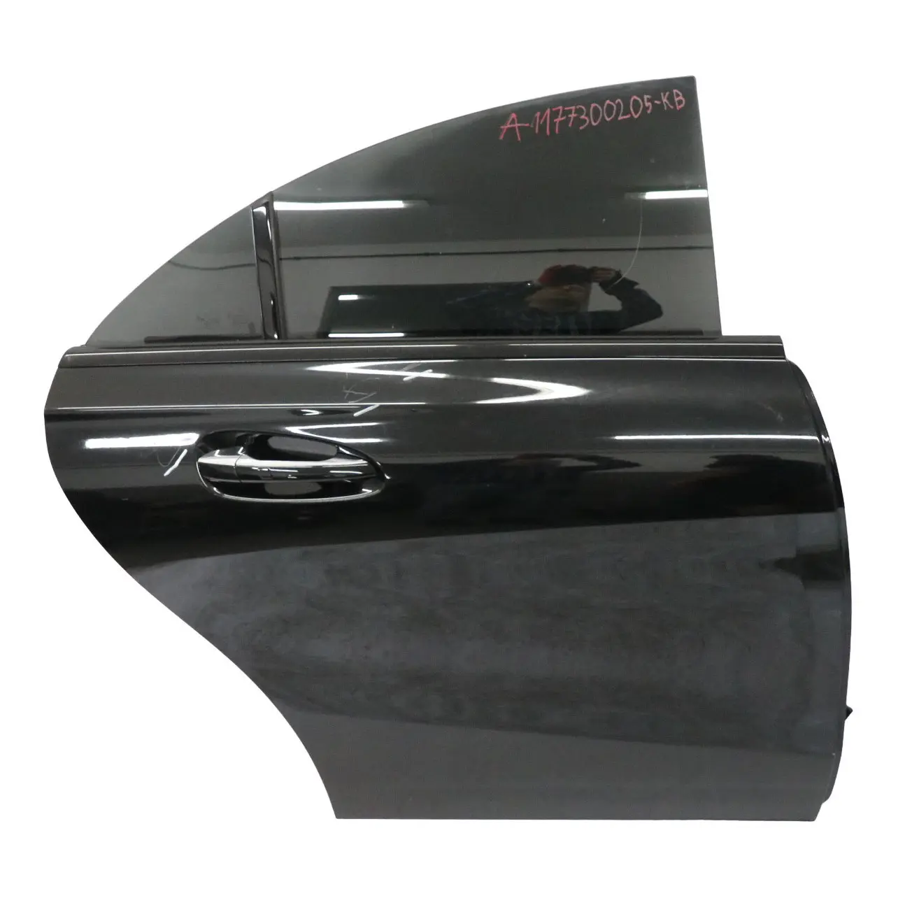 Mercedes CLA C117 Door Rear Right O/S Kosmos Cosmic Black Metallic - 191