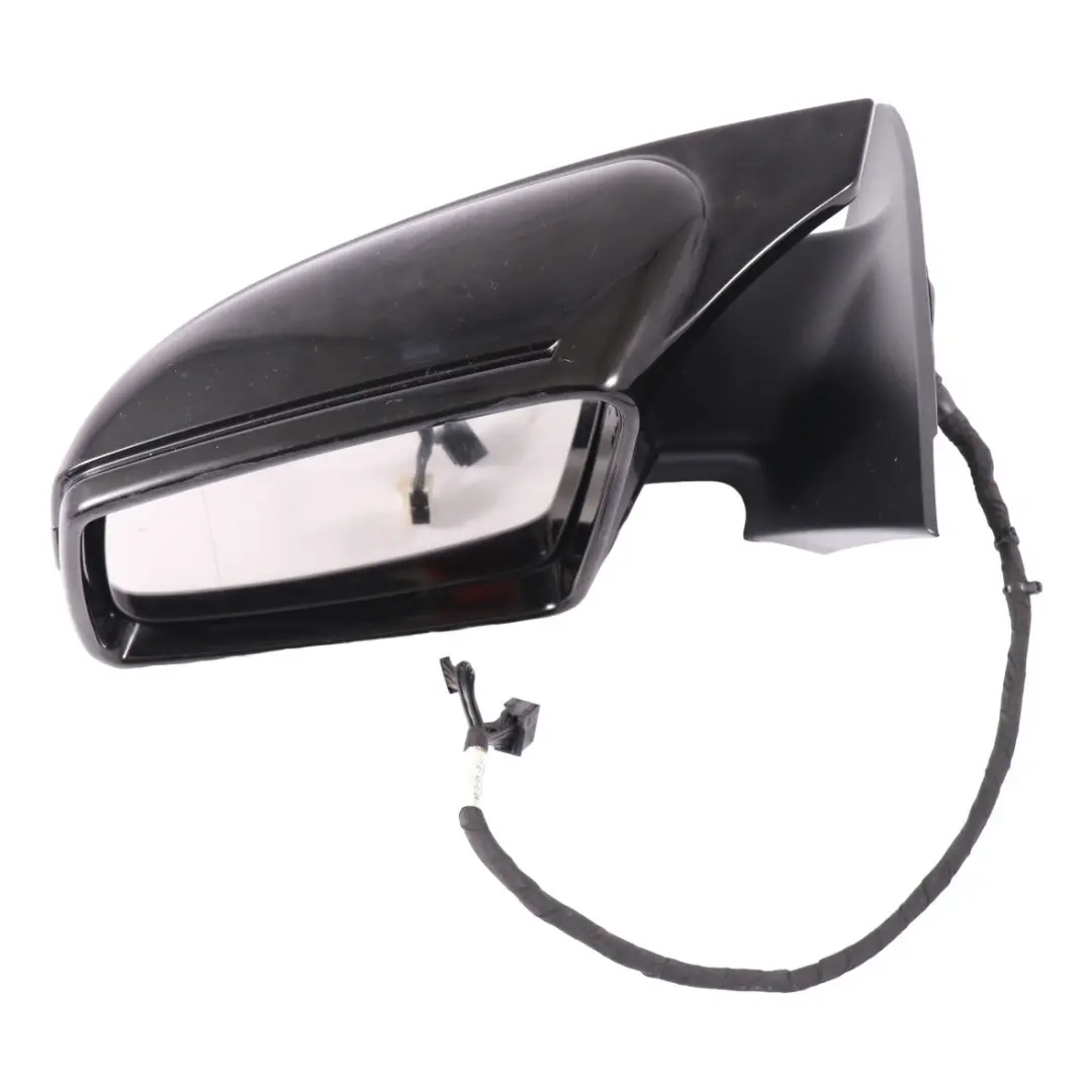 Mercedes C117 Wing Mirror Door Left N/S Auto Dip Power Fold Outside Black