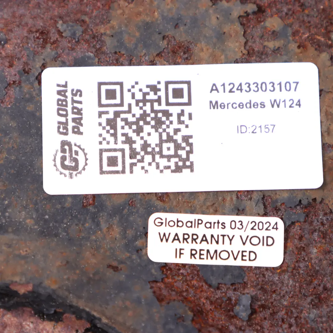 Mercedes W124 Brazo de Control Delantero Derecho Inferior A1243303107