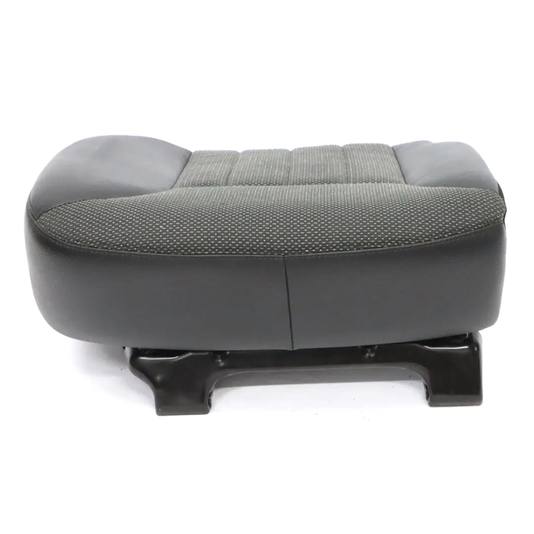 Mercedes ML W164 Cojín del asiento trasero derecho tela cuero negro A1649204646