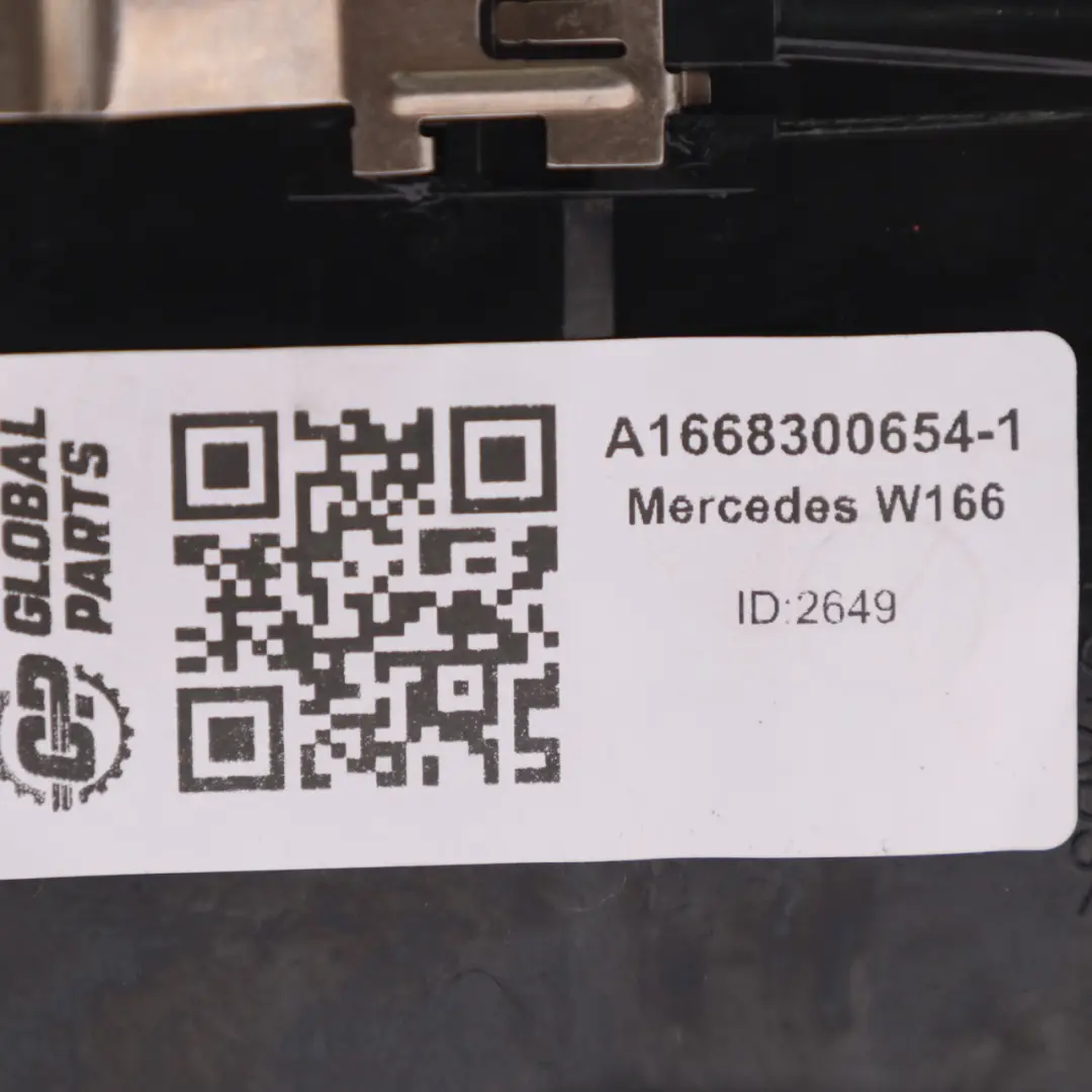 Mercedes ML W166 Rejilla ventilación Centro salpicadero Marco A1668300654