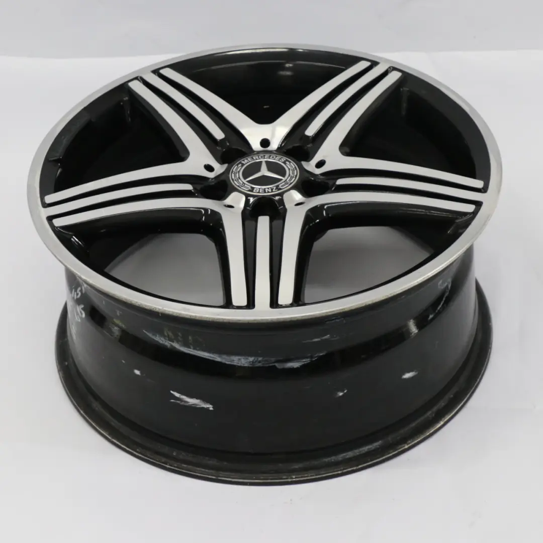 Mercedes W176 AMG Wheel Alloy Rim 18" 5 Double Spoke ET:48 8J A1764010402