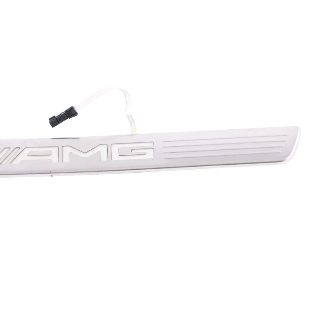 Entrance Sill Strip Mercedes W176 W246 Front Right Door O/S AMG Trim Illuminated