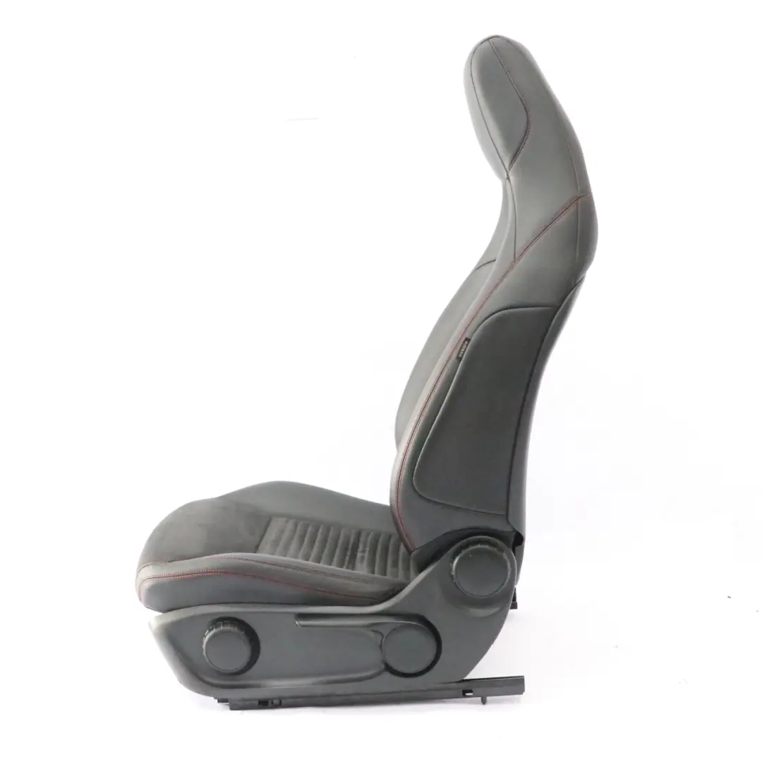 Mercedes W176 Asiento Delantero Izquierdo Tela Imitación Cuero Microfibra Negro