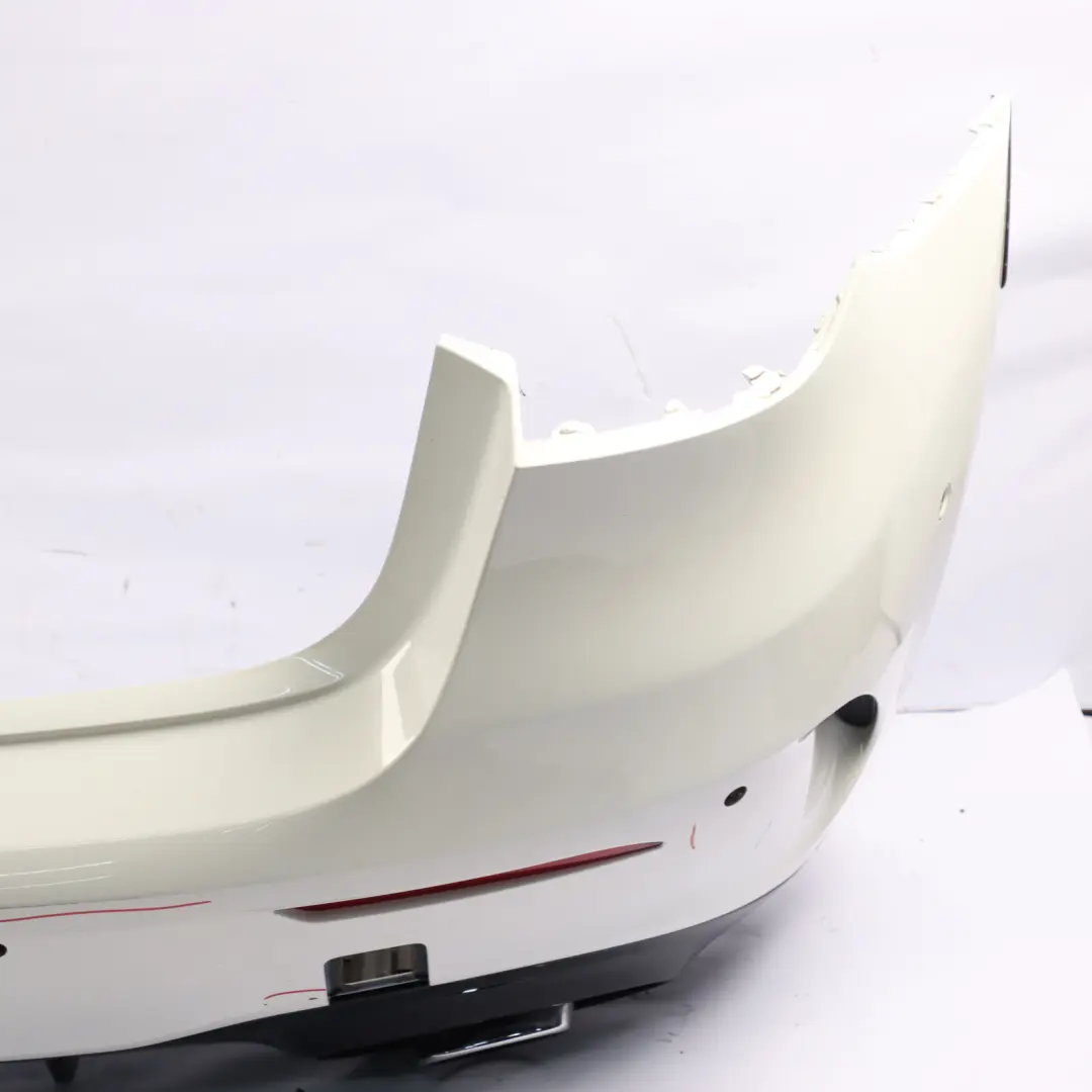 Mercedes W177 Bumper Rear AMG Trim Panel Covering Polar White - 149