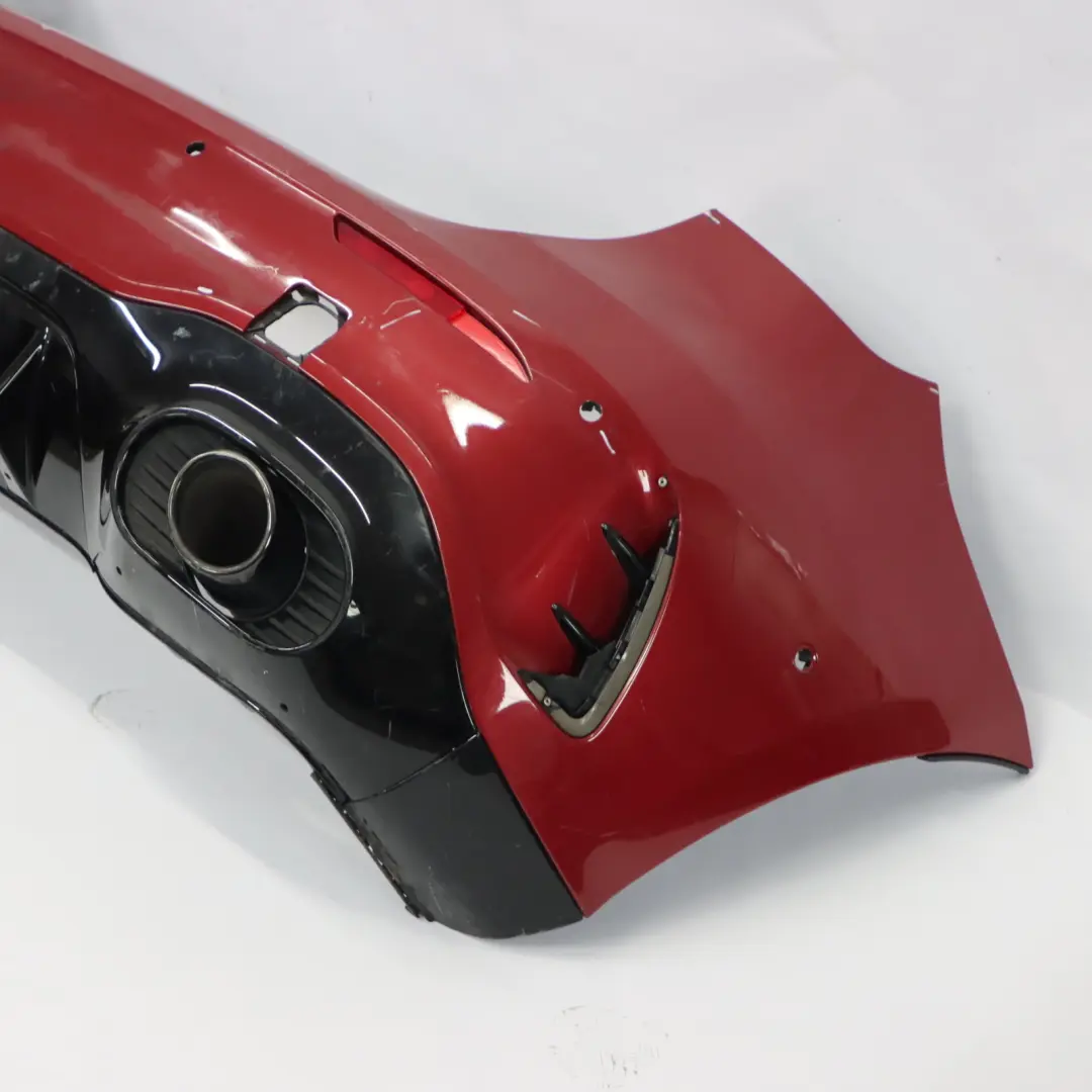 Mercedes W177 Bumper Rear AMG Trim Panel Covering Patagonia Red - 993