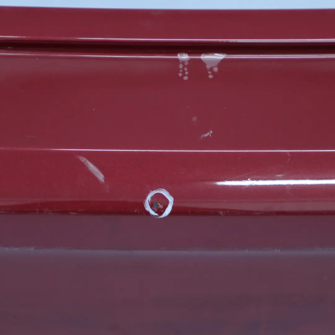 Mercedes W177 Bumper Rear AMG Trim Panel Covering Patagonia Red - 993