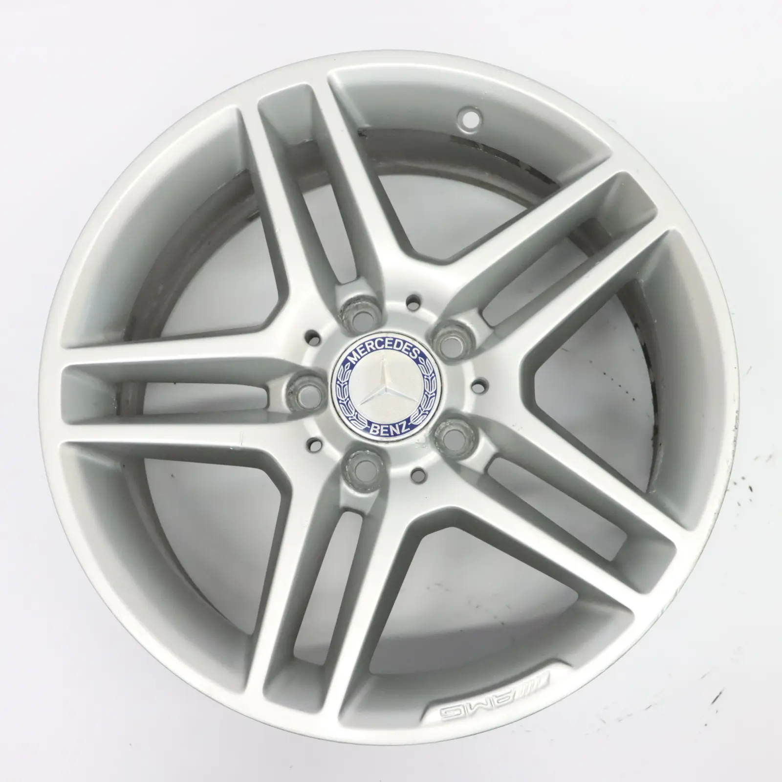 Mercedes W204 Rear Alloy Wheel Rim 17" 8.5J ET:58 5 Double Spoke A2044019702