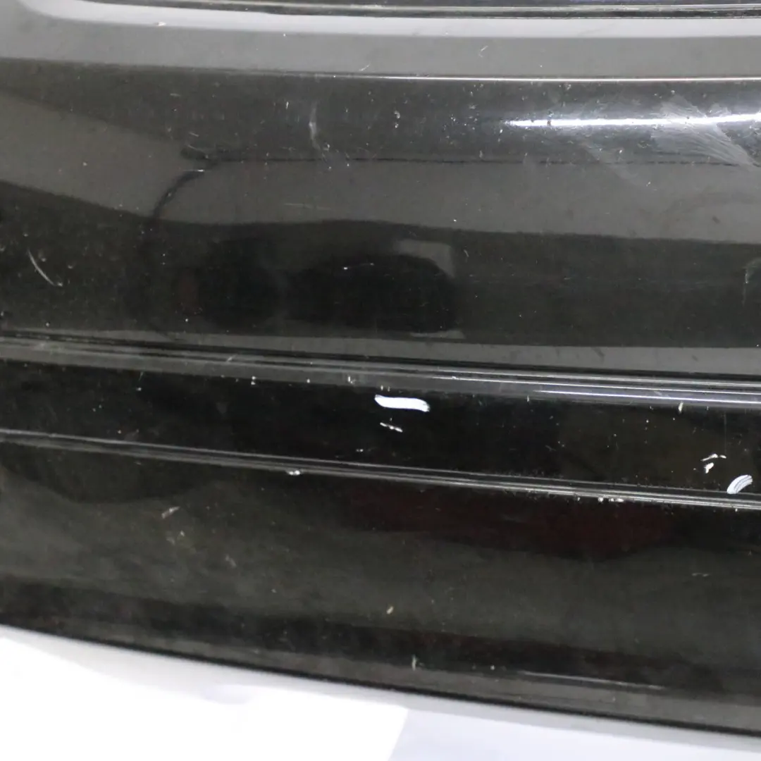 Mercedes W204 Rear Bumper Trim Panel AMG Obsidian Black Metallic - 197