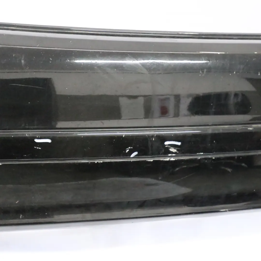 Mercedes W204 Rear Bumper Trim Panel AMG Obsidian Black Metallic - 197