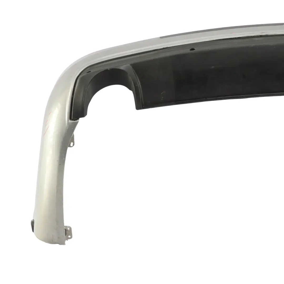 Mercedes S204 Rear Bumper Trim Panel Cover Palladium Silver Metallic - 792