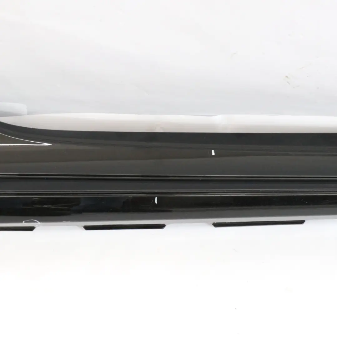 Mercedes A205 Side Skirt Right O/S AMG Sill Cover Obsidian Black Metallic - 197