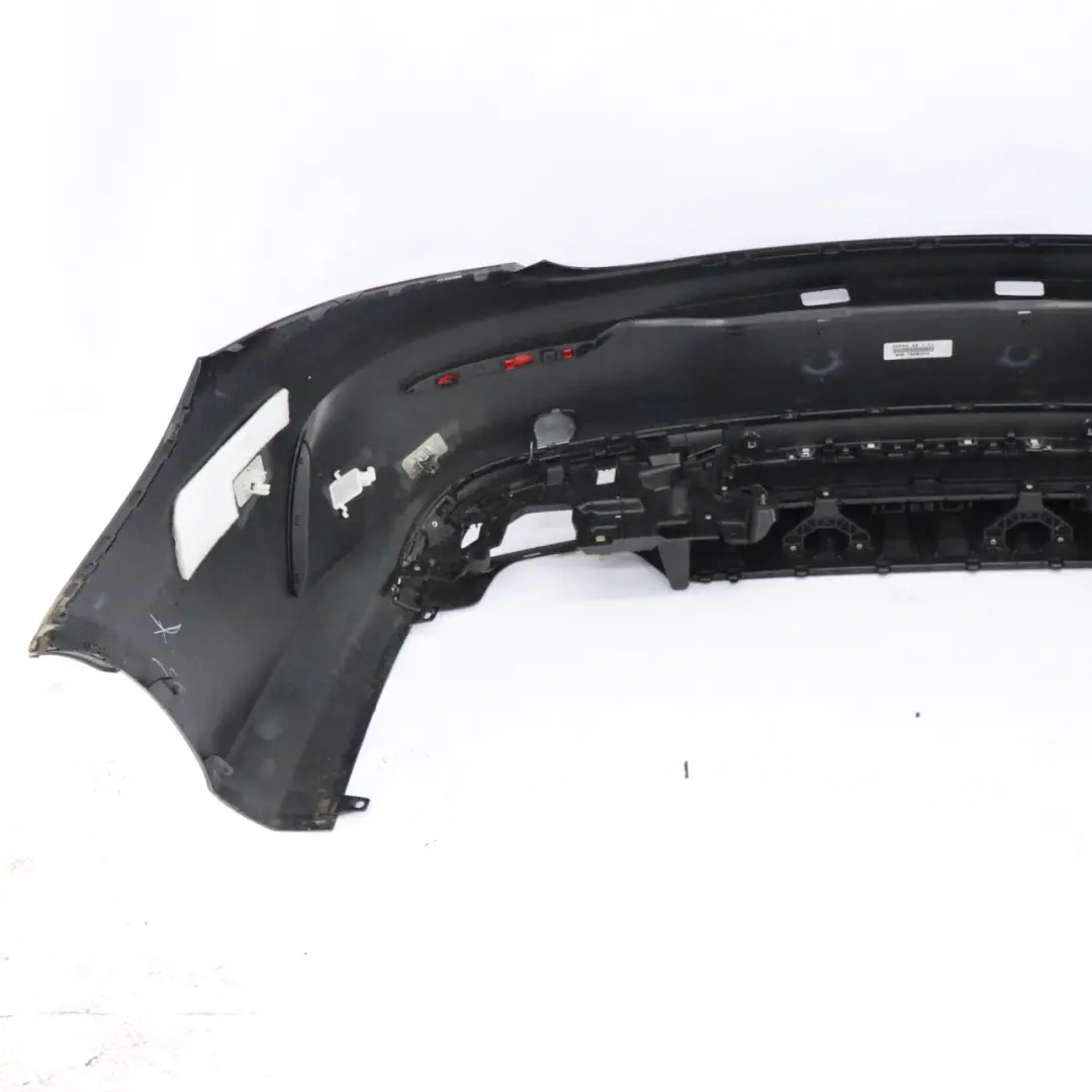 Mercedes C205 Bumper Rear Trim Panel Covering AMG Obsidian Black Metallic - 197