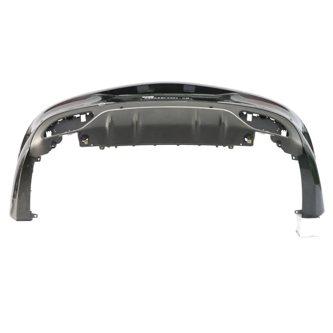 Mercedes C205 Bumper Rear Trim Panel Covering AMG Obsidian Black Metallic - 197